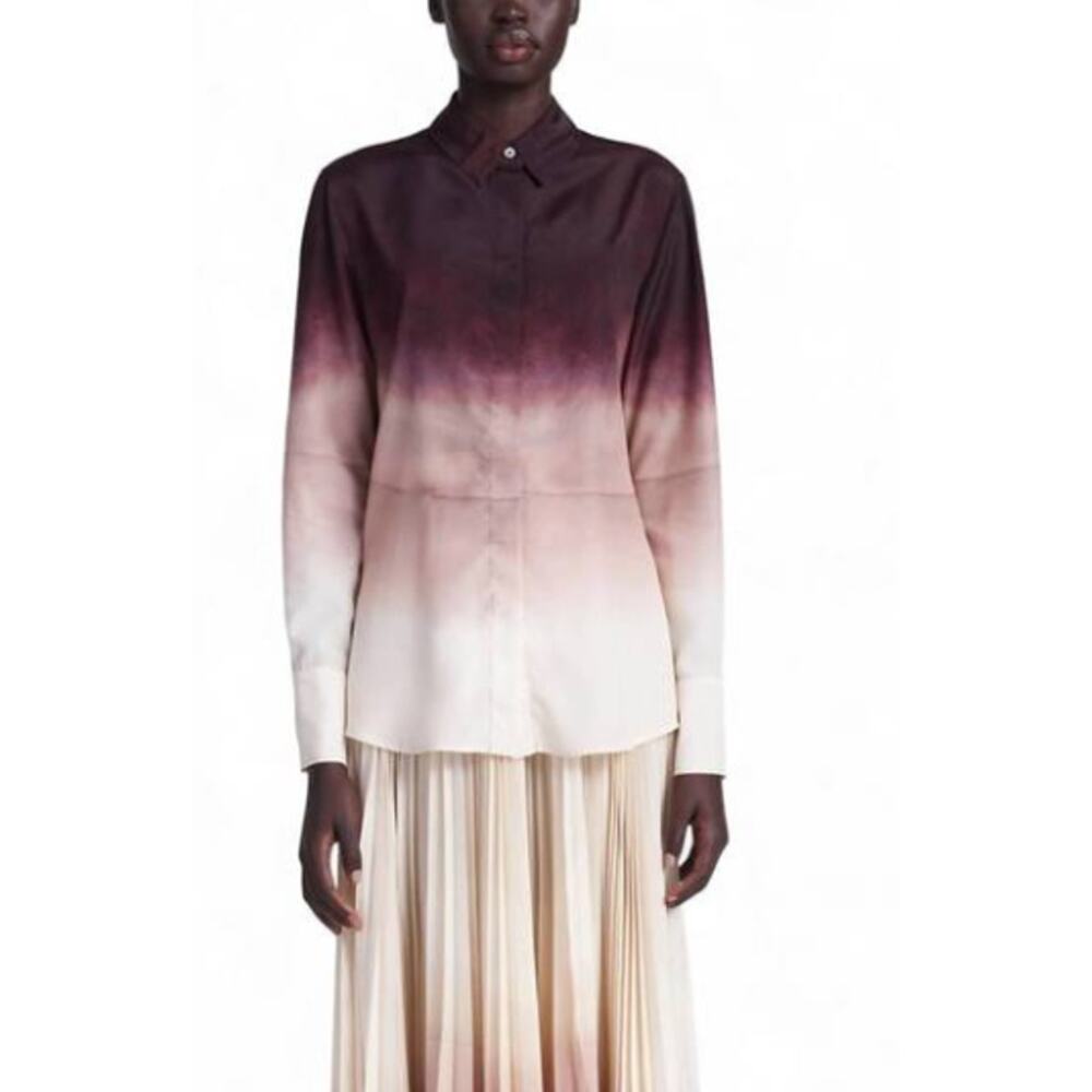 Altuzarra chika top in ivory colorscape